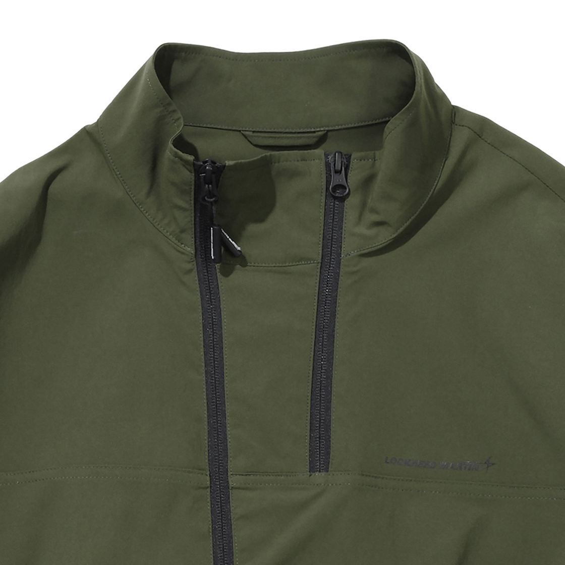 록히드마틴 다이아고널 집 윈드브레이커 카키(LOCKHEED MARTIN Diagonal Zip Windbreaker Khaki) - 3