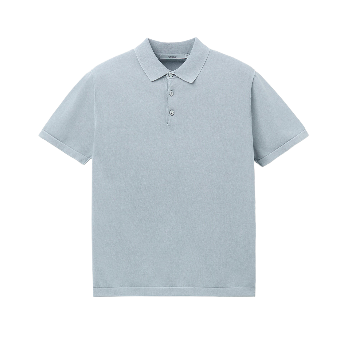 시리즈 가먼트 다잉 하프 슬리브 폴로 블루(SERIES Garment Dyed Half Sleeve Polo Blue)