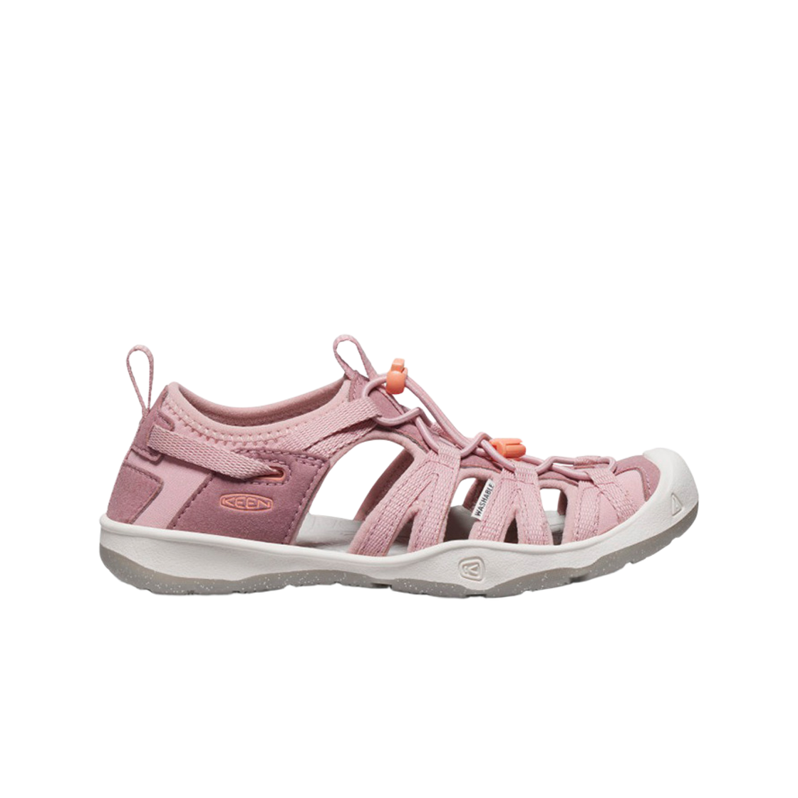 1028831 (Kids) Keen Moxie Sandal Nostalgia Rose Papaya Punch