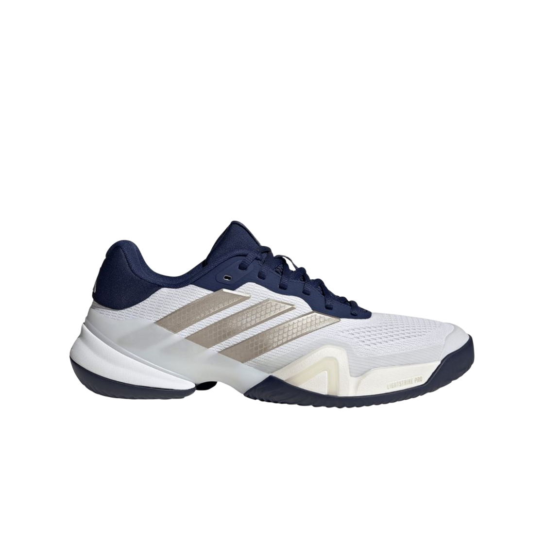 JR1743 Adidas Barricade 14 Cloud White Cyber Metallic