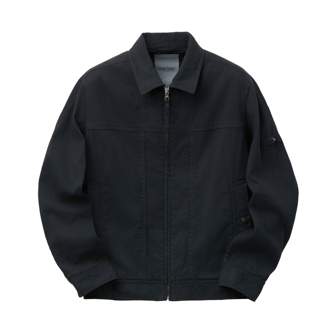 시리즈 트윌 다잉 트러커 차콜(SERIES Twill Dyed Trucker Charcoal)