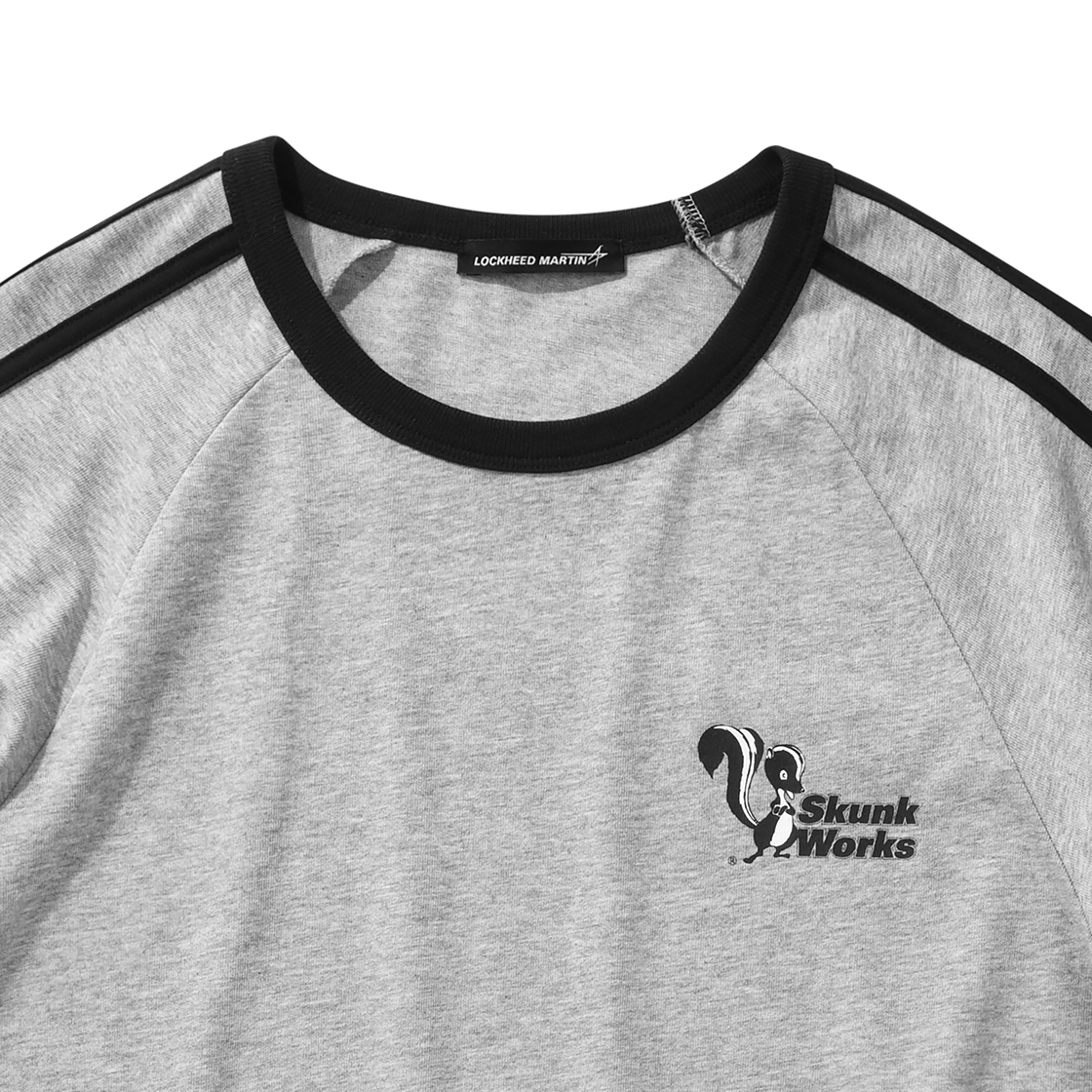 록히드마틴 LM 스컹크 워크 그래픽 티 그레이(LOCKHEED MARTIN LM Skunk Works Graphic Tee Grey) - 3