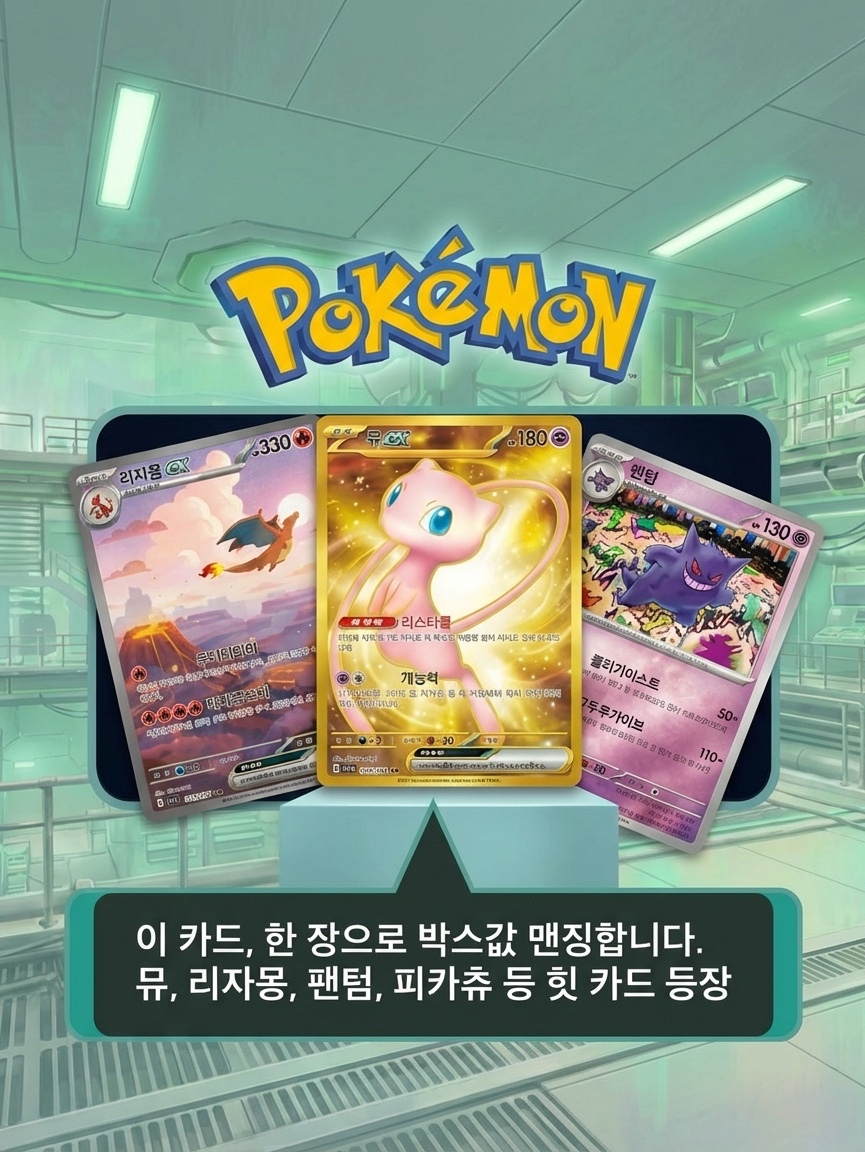Pokemon TCG Scarlet & Violet Enhanced Expansion Pack Pokemon Card 151 Box (Pack of 20/Korean Ver.), Pokemon TCG Scarlet & Violet Enhanced Expansion Pack Pokemon Card 151 Box (Japanese Ver.) 착용 스타일 - 3