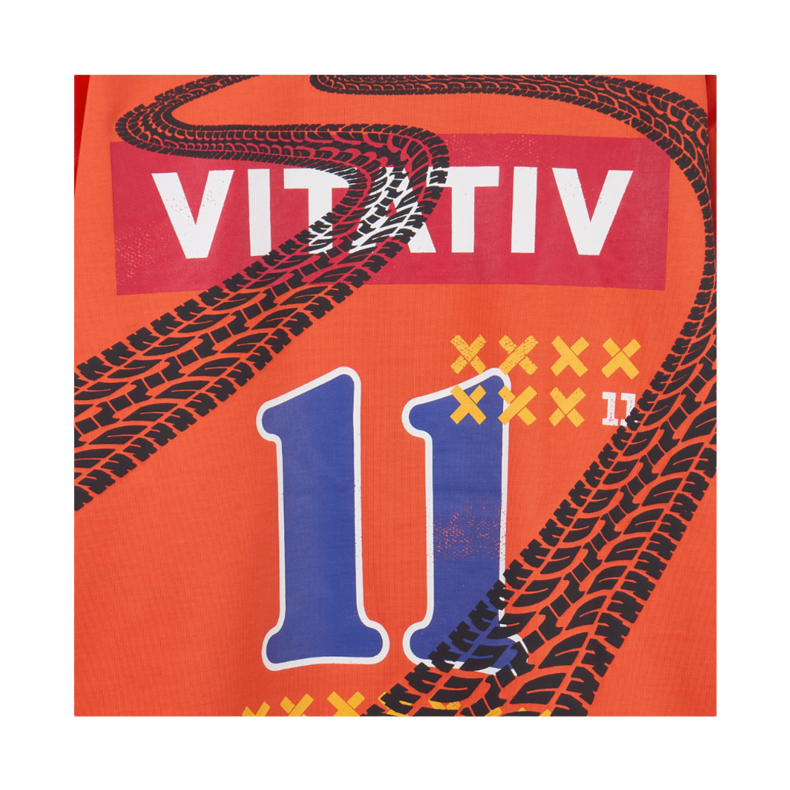 비타티브 레이싱티셔츠 오렌지(VITATIV Racing T-Shirt Orange) - 6