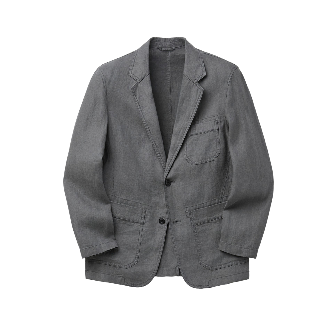 시리즈 셋업 아이리시 린넨 레귤러핏 자켓 그레이(SERIES Set Up Irish Linen Regular Fit Jacket Gray)