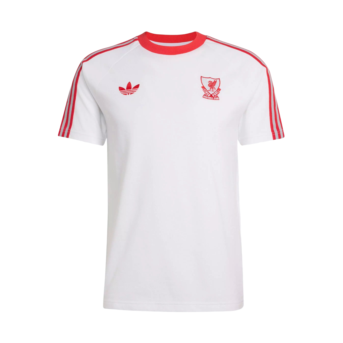 아디다스 리버풀 FC 오리지널스 티셔츠 화이트 - US 사이즈 (논 마킹 버전)(Adidas Liverpool FC Originals T-Shirt White - US Sizing (Non Marking Ver.)) - 1