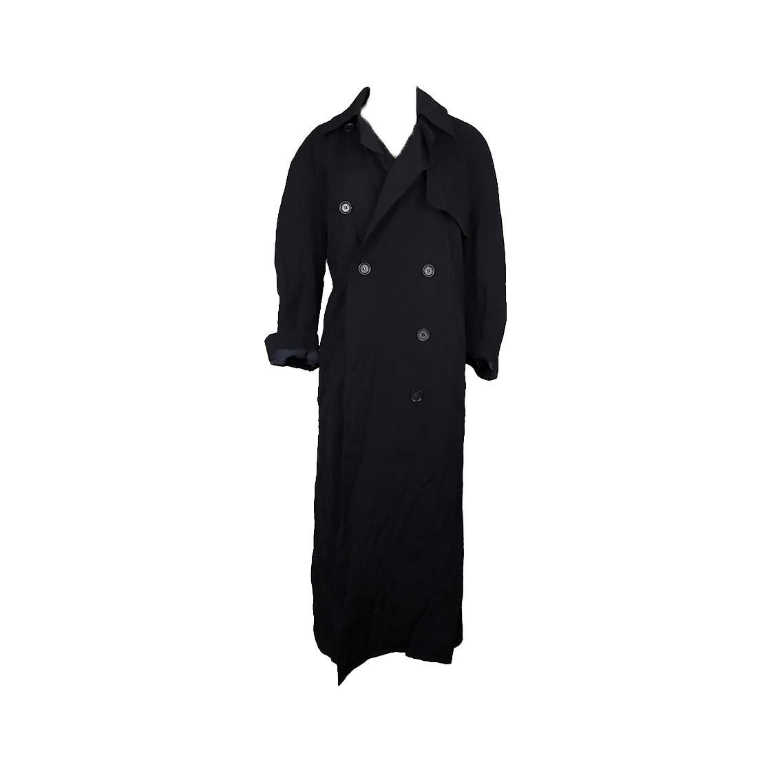 셀린느 블랙 롱 코트 40(Celine Black Long Coat 40)