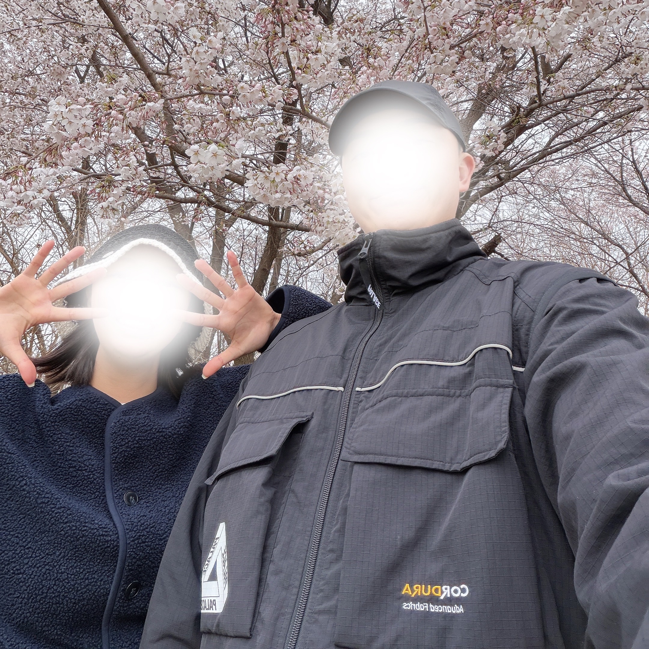 Palace Cordura RS Zip Off Jacket Black - 22FW, Nike ACG Trail Cap Black 착용 스타일 - 1