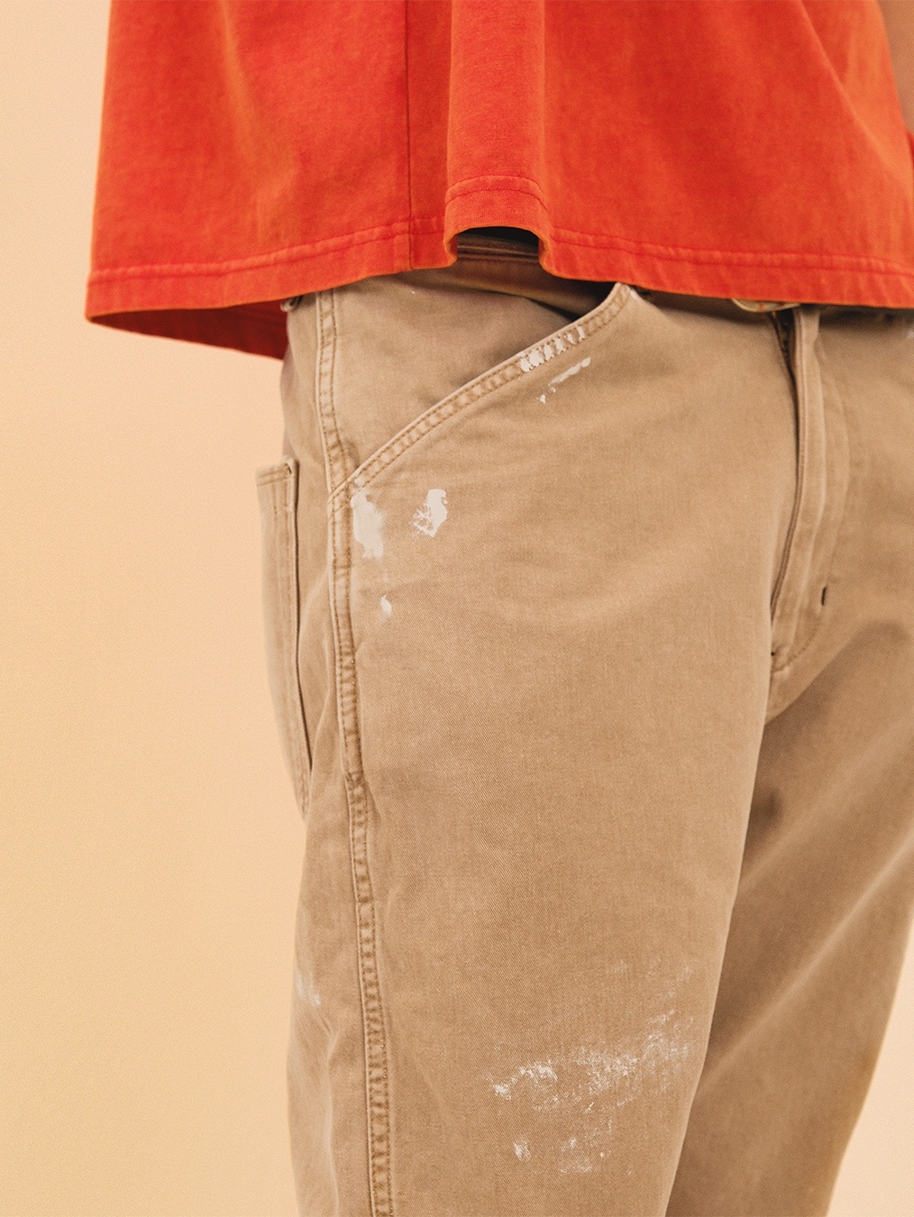 POSR Flecked Pants 착용 스타일