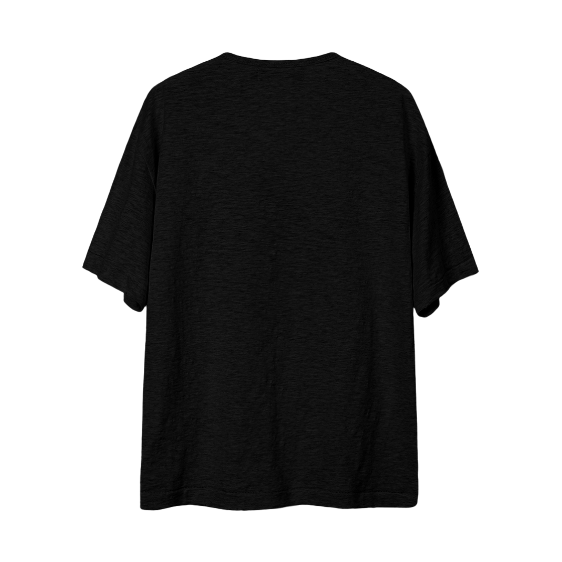 플레이버리즘 니치 슬럽 티셔츠 블랙(Flavorism Niche Slub T-shirt Black) - 2