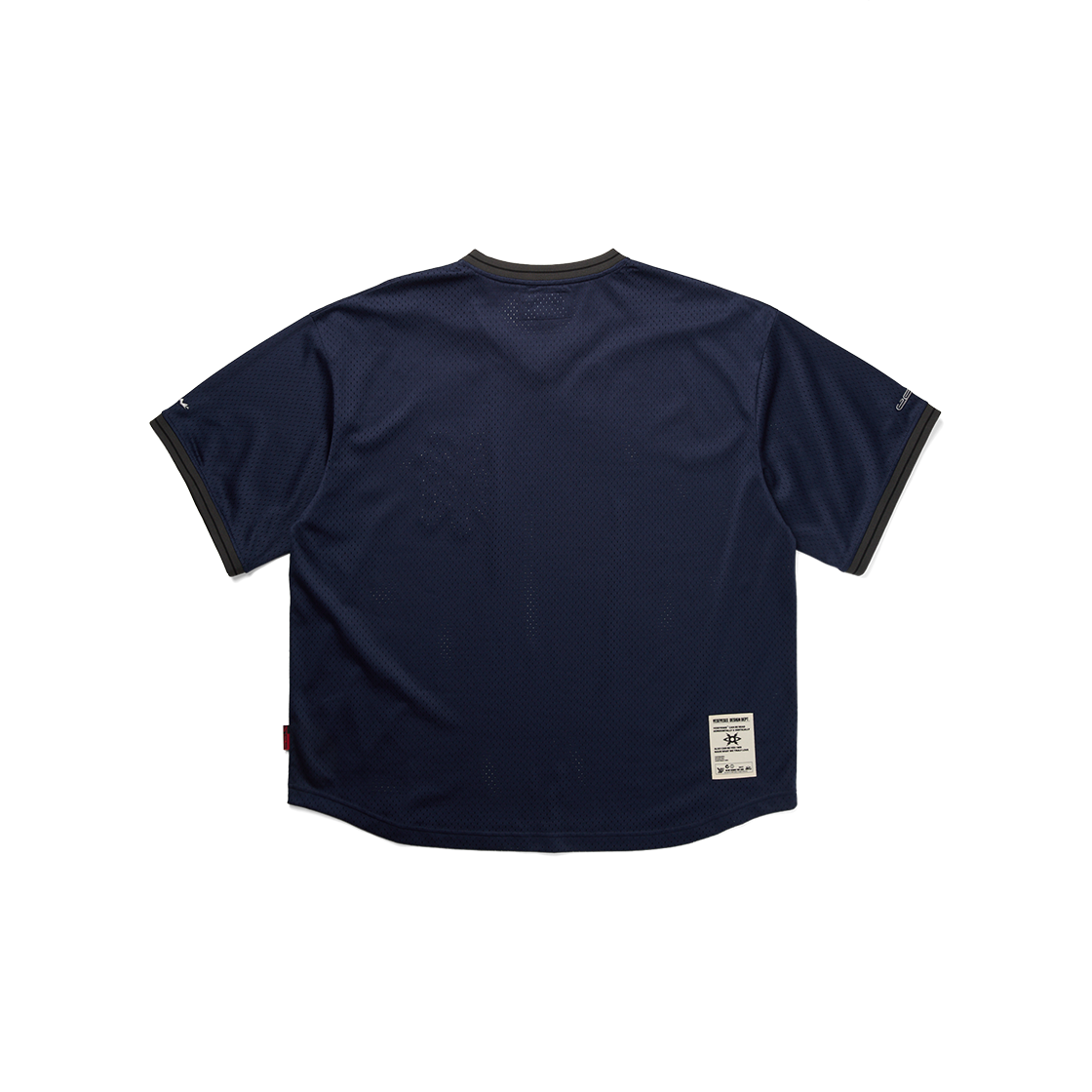 [더블적립] 예스아이씨 예스 메쉬 베이스볼 티셔츠 네이비([더블적립] YESEYESEE Y.E.S Mesh Baseball Tee Navy) - 2