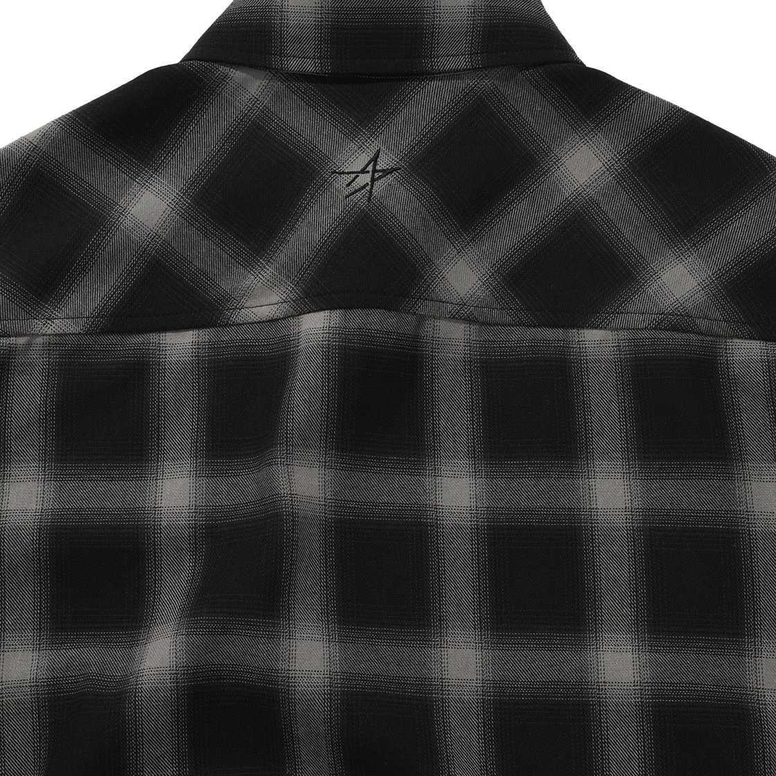 록히드마틴 체크 패턴 셔츠 그레이(LOCKHEED MARTIN Check Pattern Shirts Grey) - 4