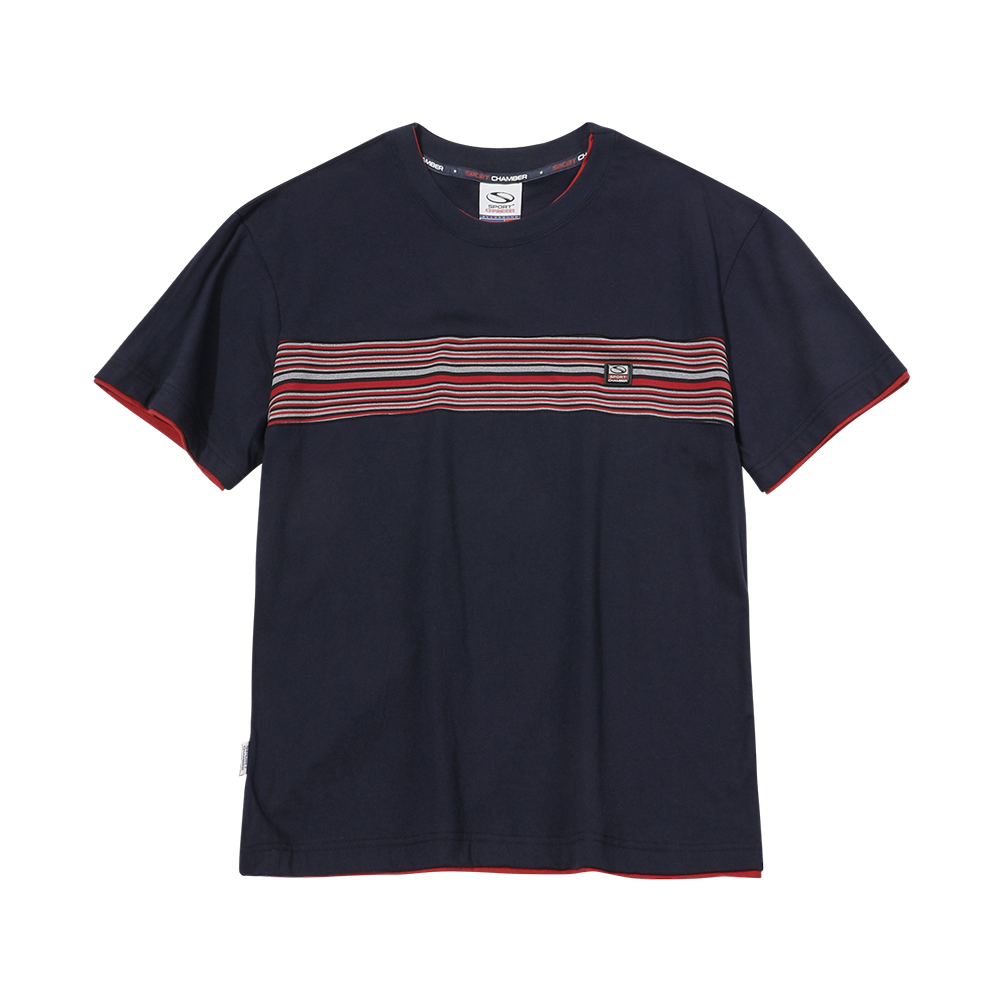 스포츠챔버 스펙트럼 티셔츠 네이비(SPORT CHAMBER Spectrum T-shirt NAVY)