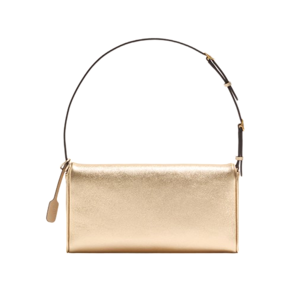 발렌티노 가라바니 드베인 스몰 숄더백 라미네이티드 나파 레더 골드(Valentino Garavani Devain Small Shoulder Bag in Laminated Nappa Leather Gold) - 2
