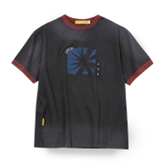 MAINBOOTH Sun Trace T-shirt Charcoal