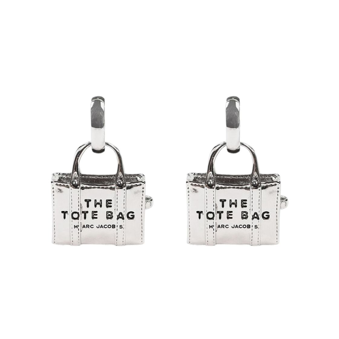 (W) 마크 제이콥스 미니 아이콘 이어링 실버((W) Marc Jacobs Mini Icon Earrings Silver) - 1