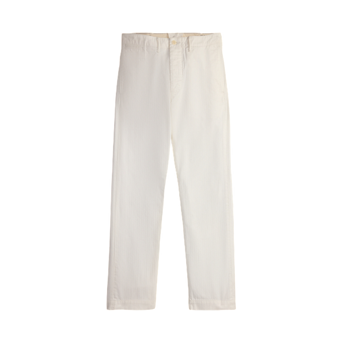 더블알엘 헤링본 트윌 오피서 팬츠 앤틱 화이트(Double RL Herringbone Twill Officer's Pants Antique White)