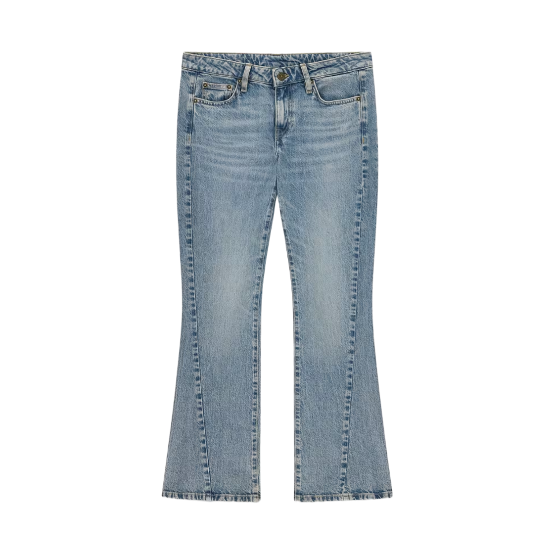 (W) 게스 진 x 히스테릭 글래머 플레어 진 라이트 블루((W) GUESS Jeans x Hysteric Glamour Flare Jeans Light Blue)