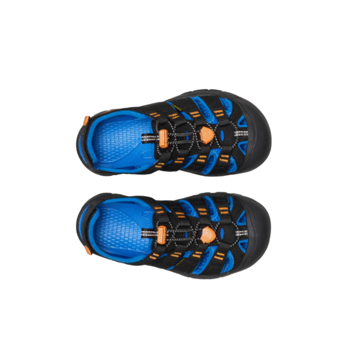 (키즈) 킨 뉴포트 비운드리스 샌들 블랙 프레셔스 블루((Kids) Keen Newport Boundless Sandal Black Precious Blue) - 2