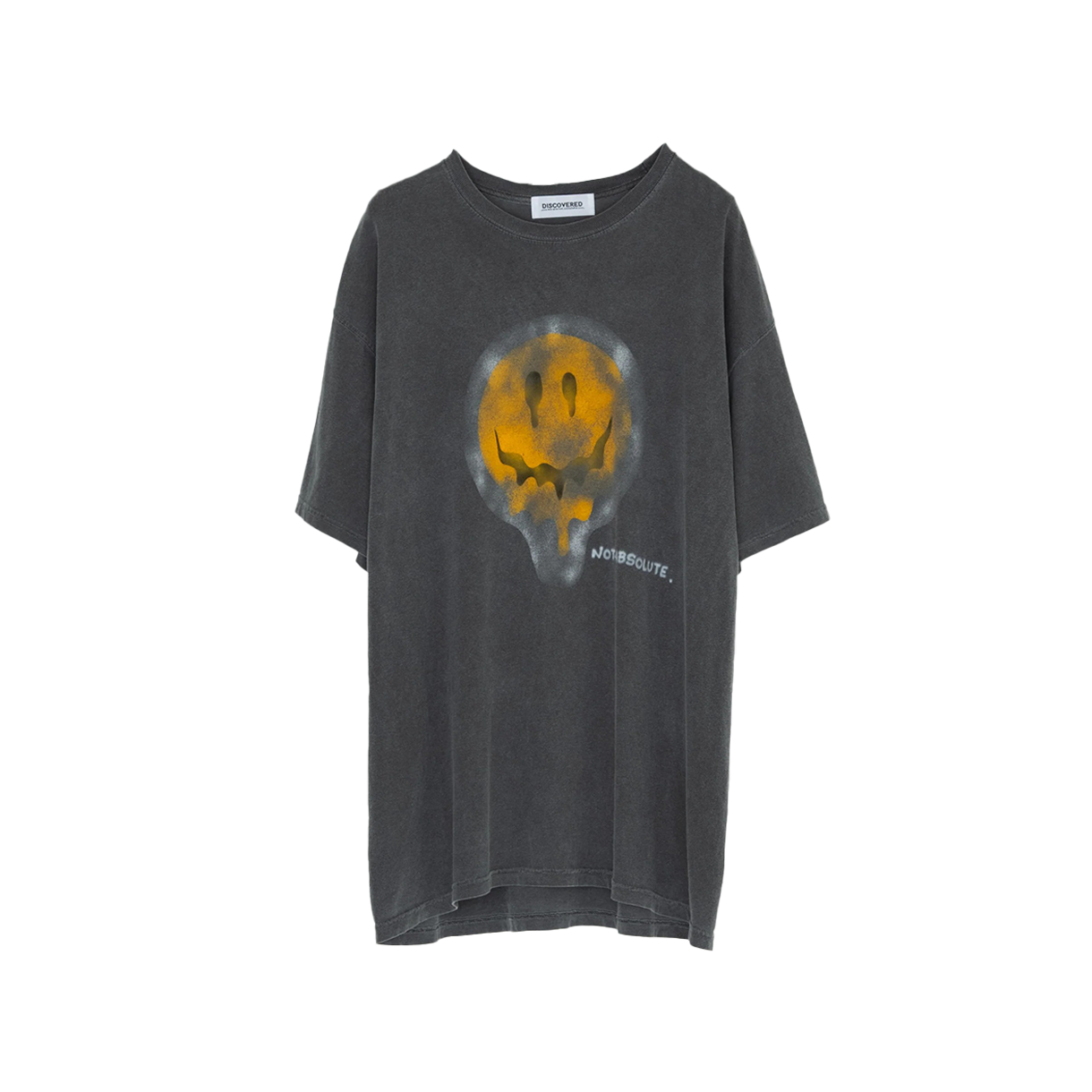 디스커버드 스마일 숏슬리브 티 그레이 - 26SS(DISCOVERED Smile SS Tee Gray - 26SS)