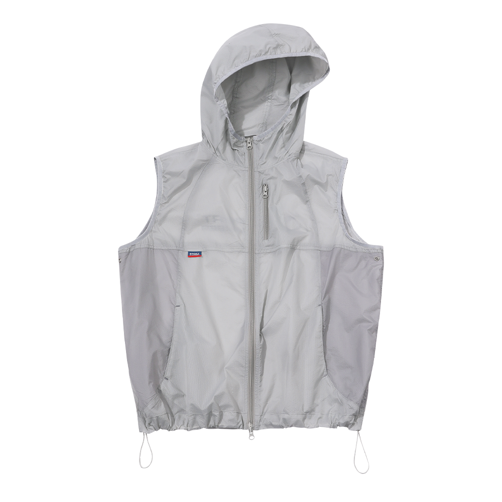 스포츠챔버 라이트 액티브 후드 베스트 라이트 그레이(SPORT CHAMBER Light Active Hood Vest LIGHT GRAY)