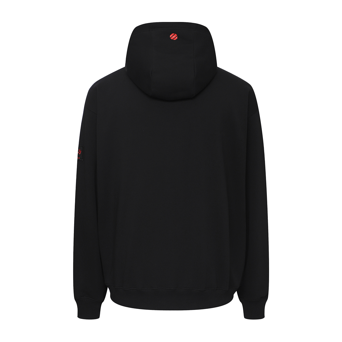 유에프씨 스포츠 불가항력 오버핏 후드 집업 블랙 U2HDX1305BK(UFC SPORT Undeniable Force Oversized Fit Zip-Up Hoodie Black) - 3