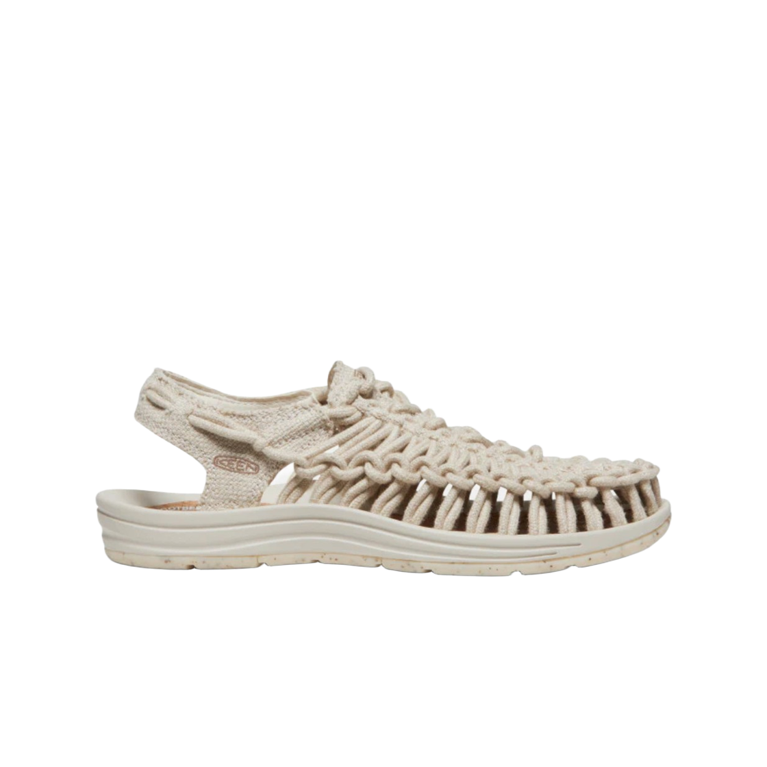 1027572 (W) Keen x Skall Studio Uneek Canvas Sneakers Natural Birch