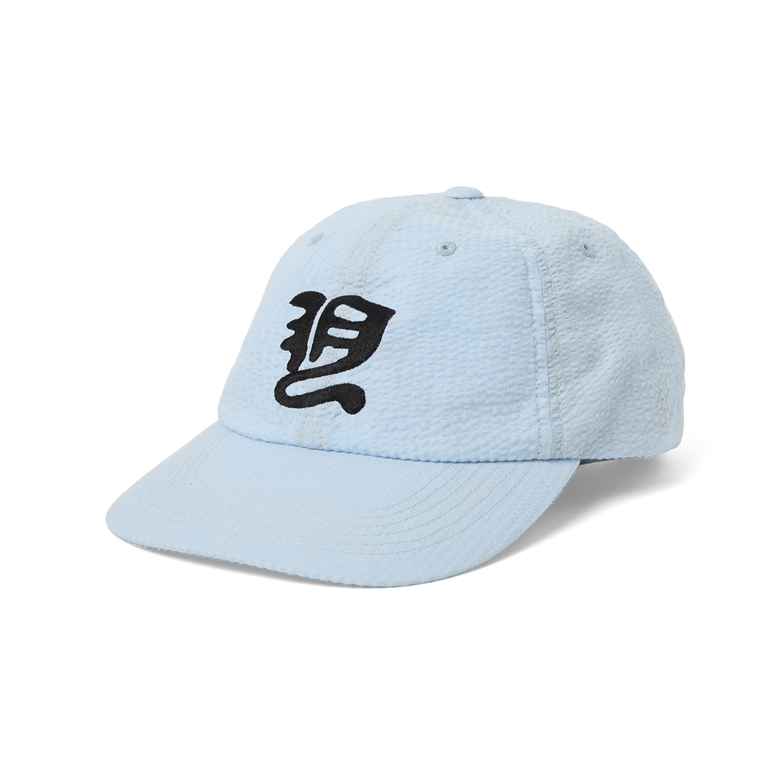 [더블적립] 예스아이씨 예스 워시드 시어서커 캡 스카이 블루([더블적립] YESEYESEE Y.E.S Washed Seersucker Cap Sky Blue)