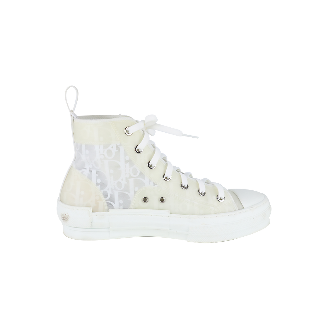 ITU44QIV4868 Dior B23 Oblique Canvas High-Top Sneakers 37 3SH118YNT_H060