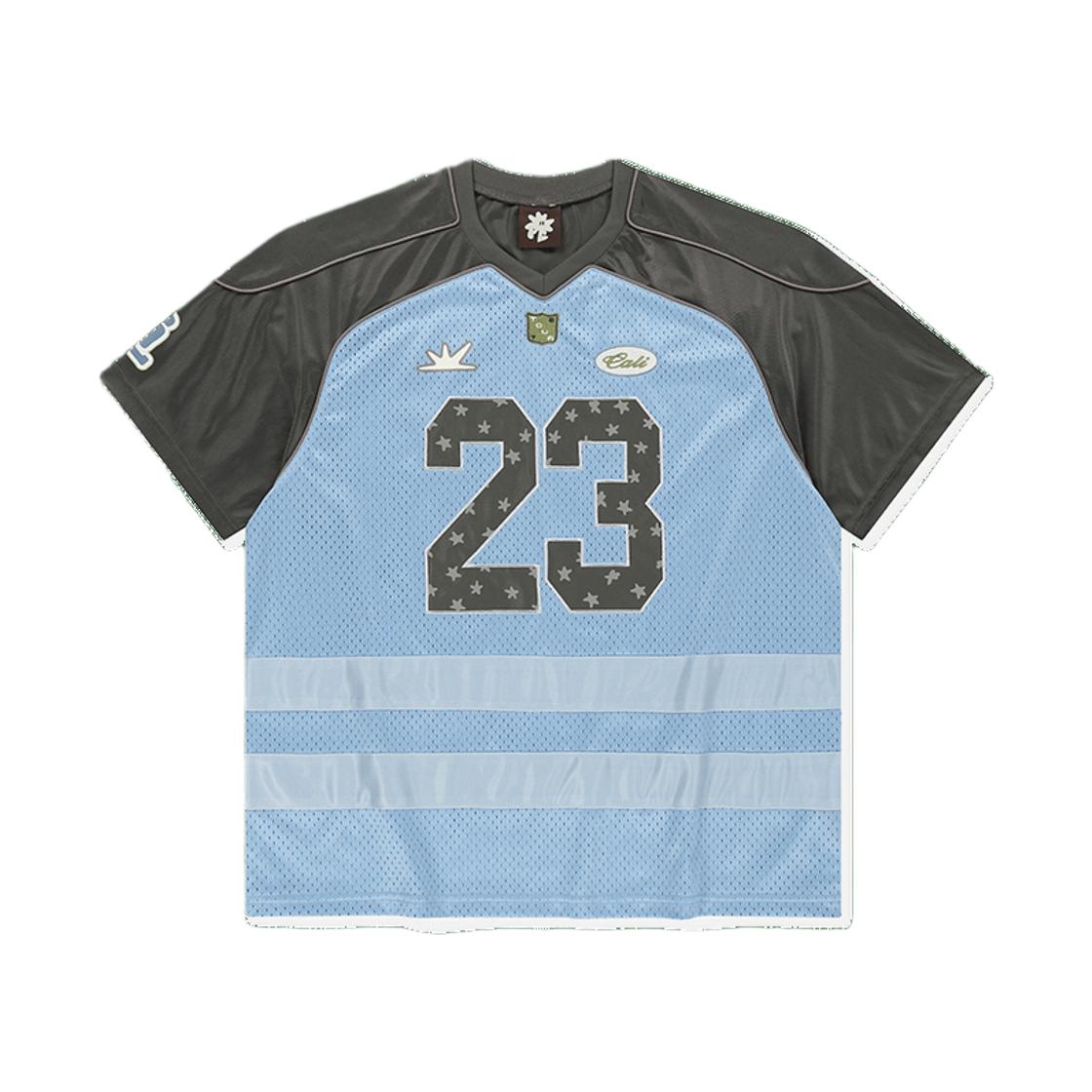 [트리플적립] 썬러브 23 스타 메쉬 티 블루([트리플적립] SUNLOVE 23 Star Mesh Tee Blue) - 1