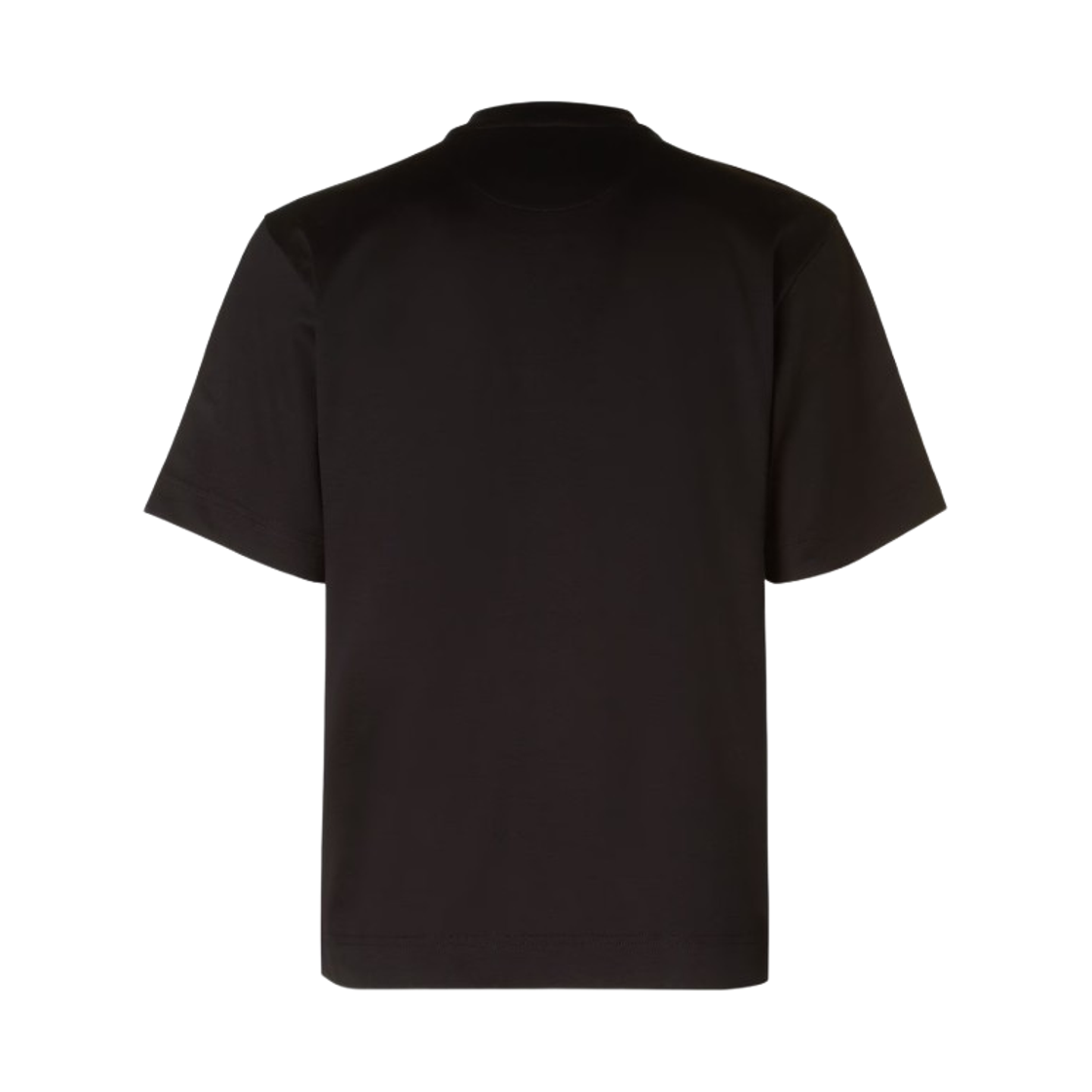 펜디 코튼 티셔츠 블랙(Fendi Cotton T-Shirt Black) - 2