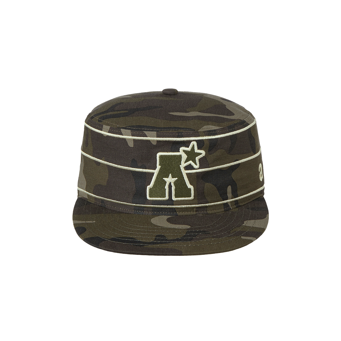 에이이에이이 에이 로고 필박스 캡 카모(AEAE A Logo Pillbox Cap Camo)