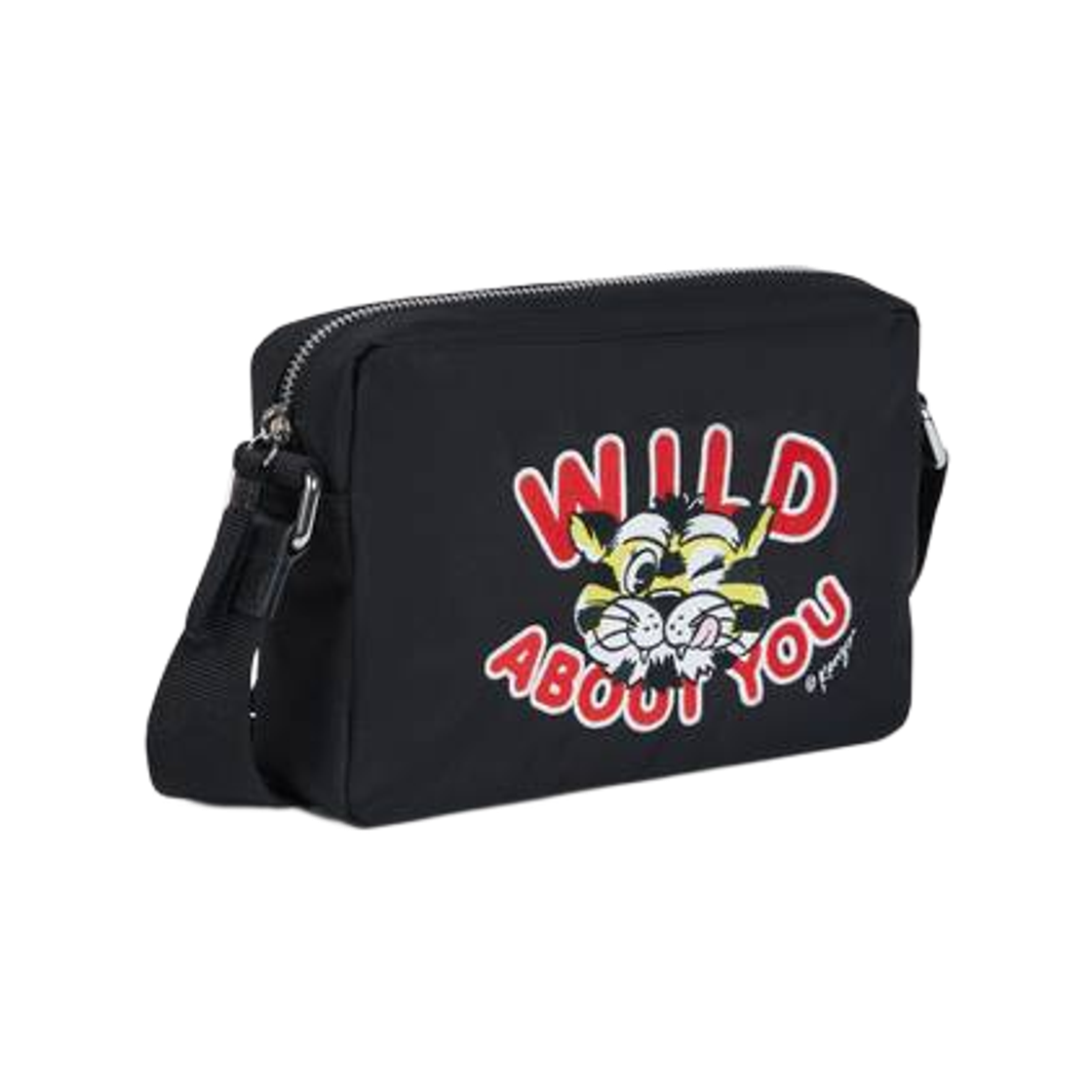 겐조 와일드 타이거 크로스바디백 블랙(Kenzo Wild Tiger Crossbody Bag Black)