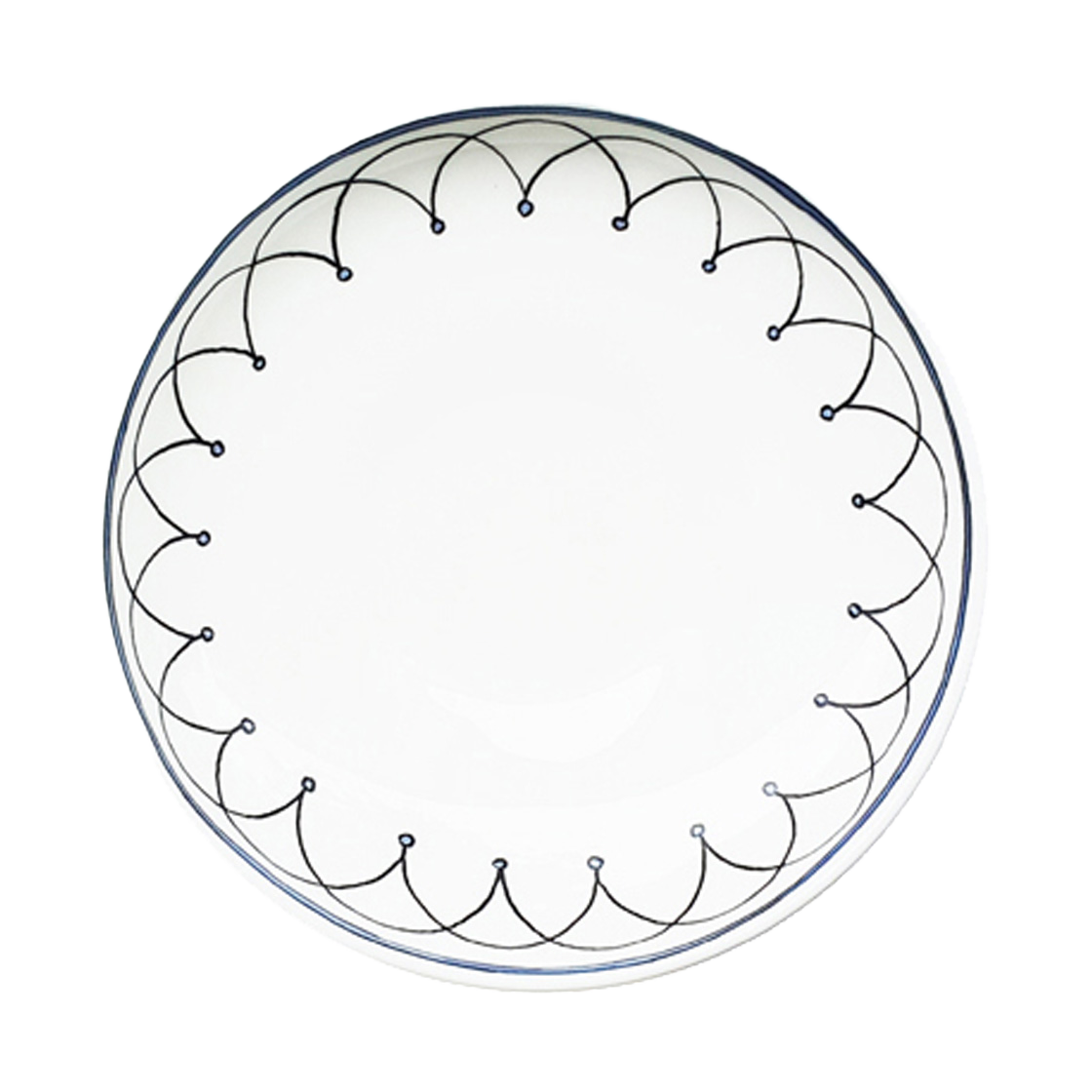 418 TWIG NEWYORK Blue bird side dish(L)