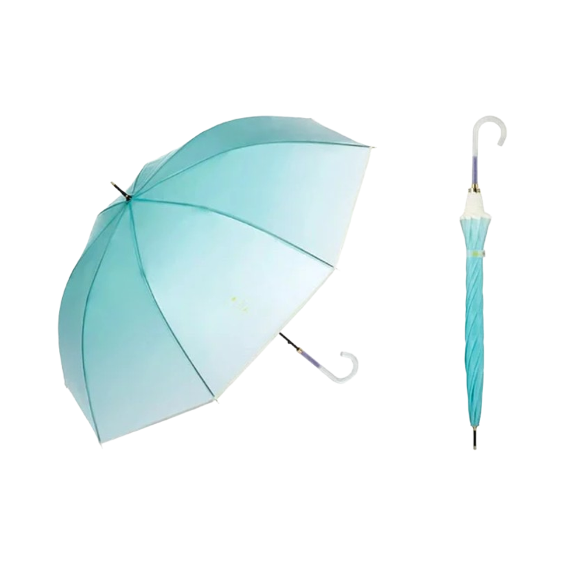 WPC 코스메틱 투명 엄브렐라 블루(WPC Cosmetic Clear Umbrella Blue)
