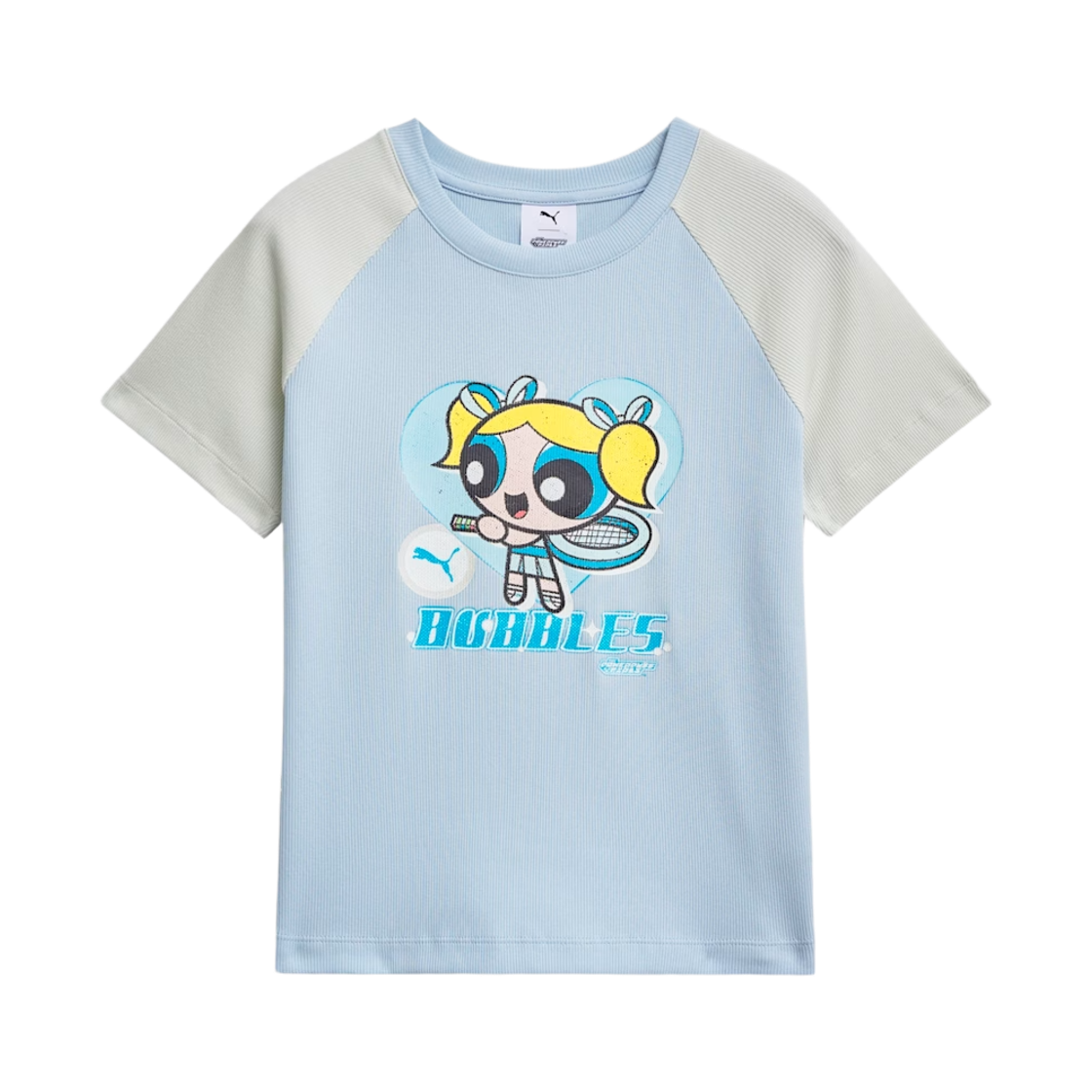 637469-68 (W) Puma x The Powerpuff Girls S/S T-Shirt Raglan Lucite