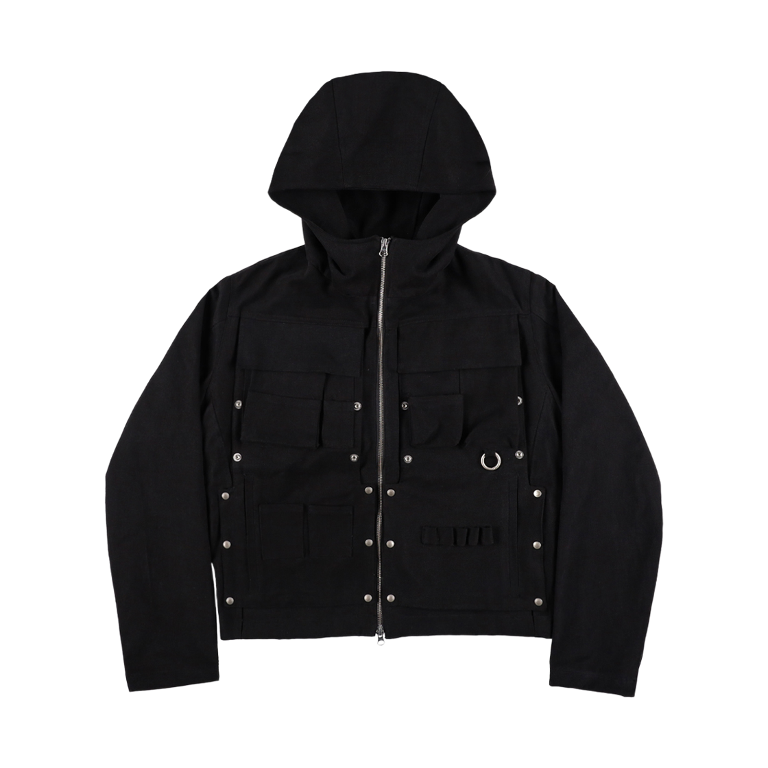 풀오브썬 히든 폴드 멀티 포켓 자켓 블랙(Full of Ssun Hidden Fold Multi-pocket Jacket Black) - 1