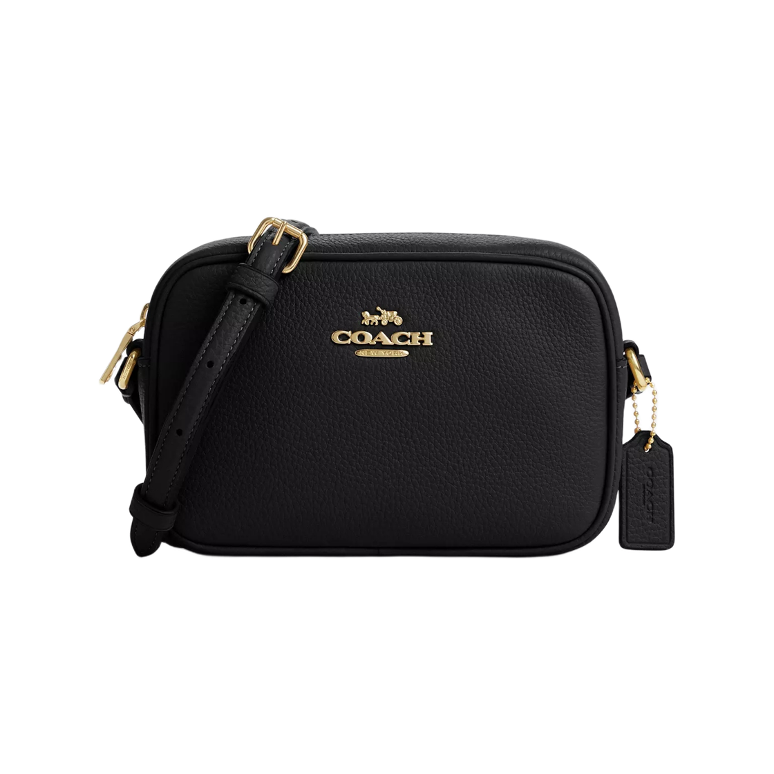 CQ875-IMBLK Coach Mini Jamie Camera Bag Gold Black
