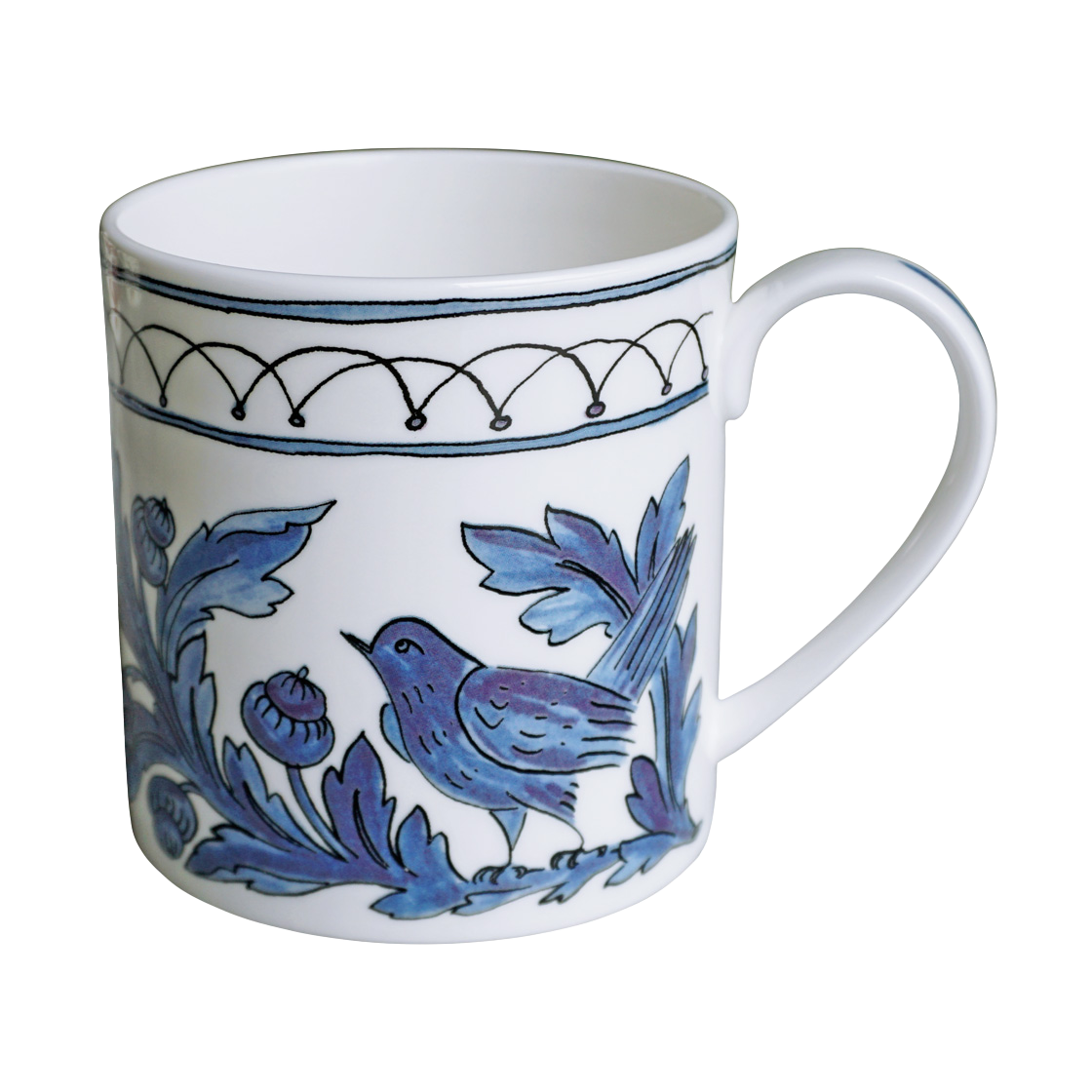 블루버드 블룸 머그(Blue bird bloom mug) - 1