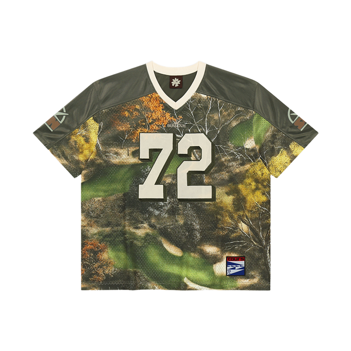 [트리플적립] 썬러브 썬 스포츠 메쉬 티 올리브([트리플적립] SUNLOVE Sun Sport Mesh Tee Olive) - 1