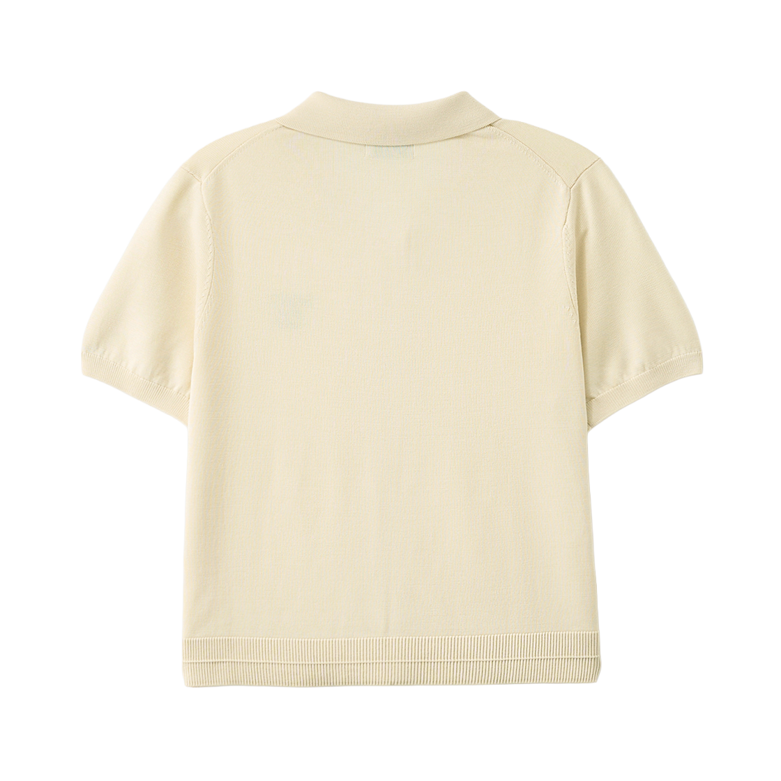 세터 우먼 칼라 하프 니트 가디건 라이트 옐로우(SATUR W Collar Half Knit Cardigan Light Yellow) - 2