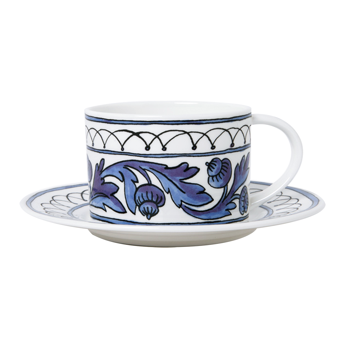 블루버드 커피 1인조(Blue bitd Cup & Saucer(1set)) - 1
