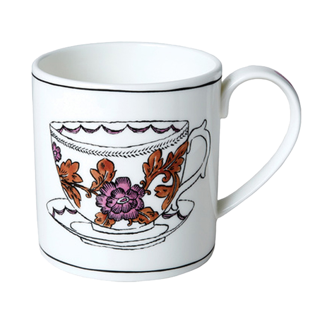 407 TWIG NEWYORK Rosa rugosa mug