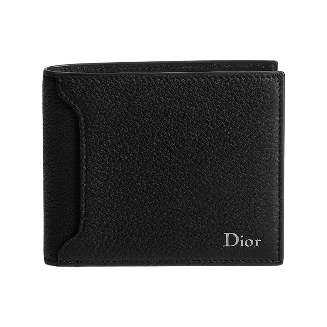 2LLBC350MAR-H00N Dior Arch Wallet Grained Calfskin Black