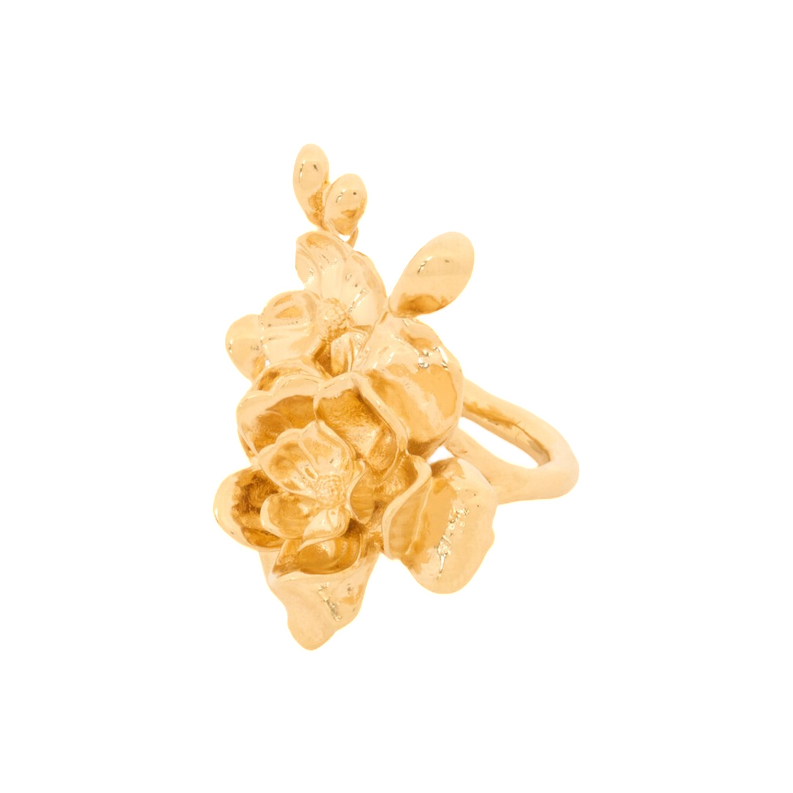 (W) 끌로에 부케 링 빈티지 골드((W) Chloe Bouquet Ring Vintage Gold)