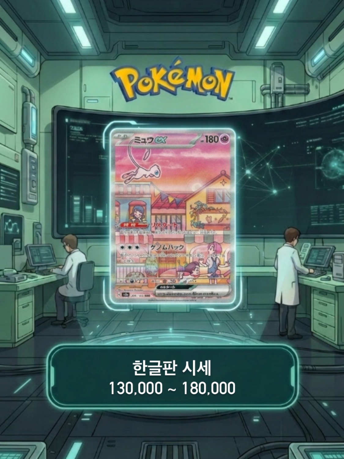 Pokemon TCG Gengar R Masterball Mirror Pokemon Card 151 (Japanese Ver.), Pokemon TCG Mewtwo R Masterball Mirror Pokemon Card 151 (Japanese Ver.) 착용 스타일 - 5