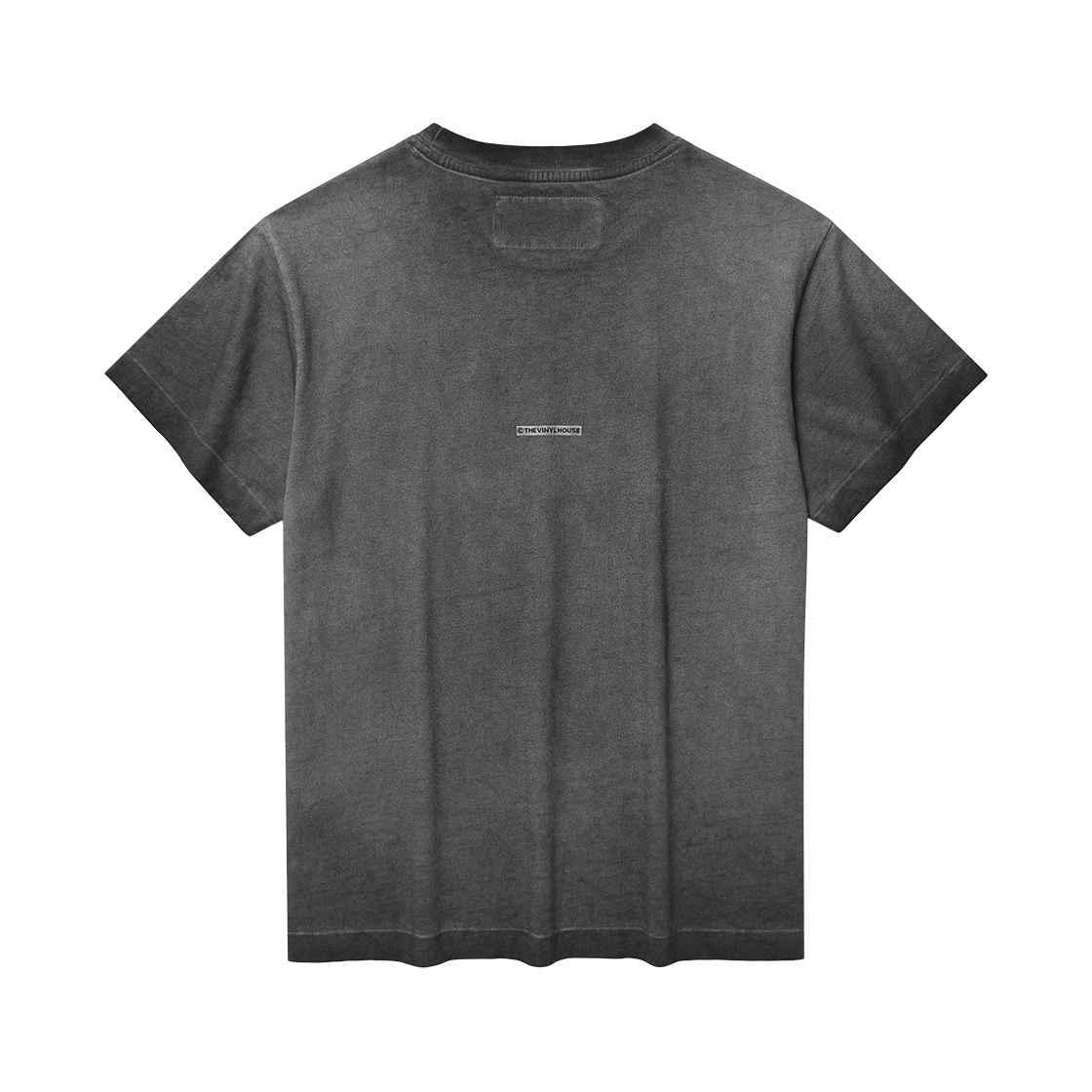 더바이닐하우스 페이디드 타임 티셔츠 차콜(Thevinylhouse Faded Time Tee Charcoal) - 2