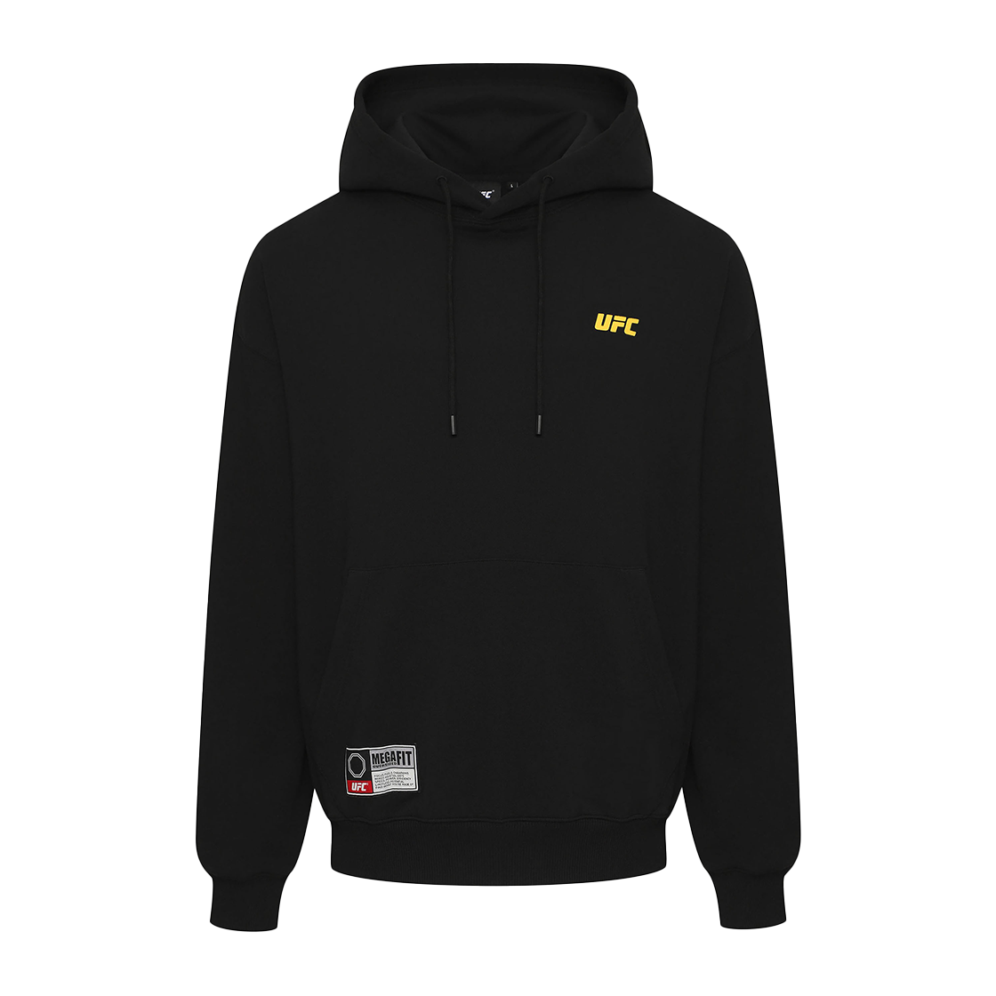 유에프씨 스포츠 파이트클럽 메가핏 후드티 블랙 U2HDX1101BK(UFC SPORT Fight Club Mega Oversized Fit Hoodie Black) - 3