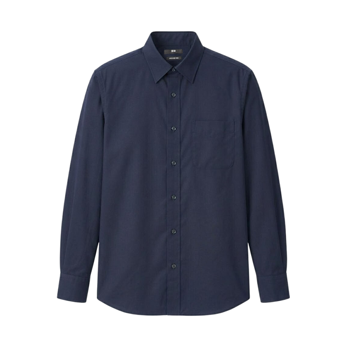 유니클로 슈퍼 논 아이언 저지 셔츠 레귤러 칼라 네이비 - JP(Uniqlo Super Non Iron Jersey Shirt Regular Collar Navy - JP)