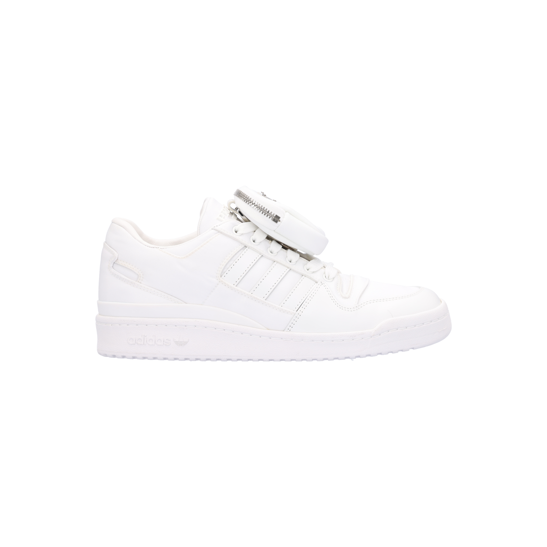 프라다 x 아디다스 2EG390 리나일론 포럼 스니커즈 화이트 8.5(Prada x Adidas Re-Nylon Forum Sneakers White)